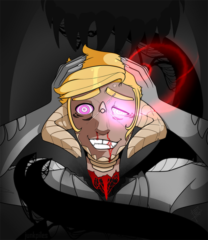 Sharp Teeth; Drawn in: 2017