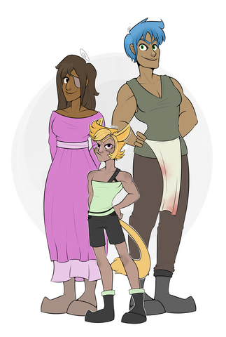 Dark Forest, Eventide Rain, &amp; Sharp Teeth; Drawn in: 2015