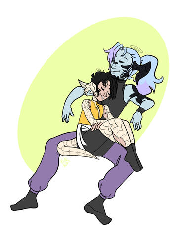 Suzuka &amp; Tsuki; Drawn in: 2025