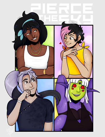Lázaro, Suzuka, Tsuki, & Aaz-min; Drawn in: 2026