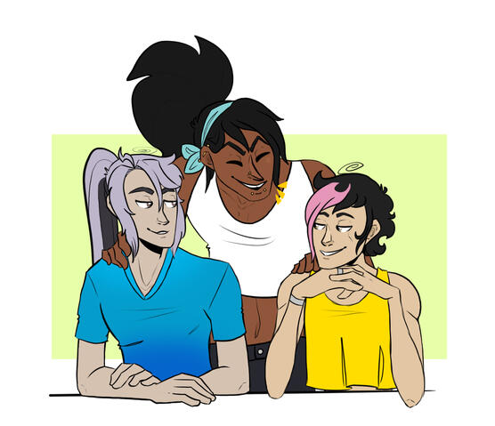 Tsuki, Lázaro, & Suzuka; Drawn in: 2024