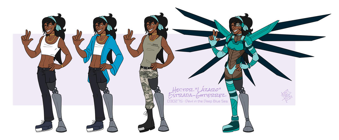 Lázaro; Drawn in: 2024