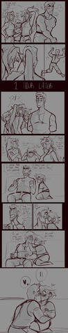 Comic ft. Yo, Raleigh, Lázaro, Suzuka, & Tsuki; By: @beeohoney