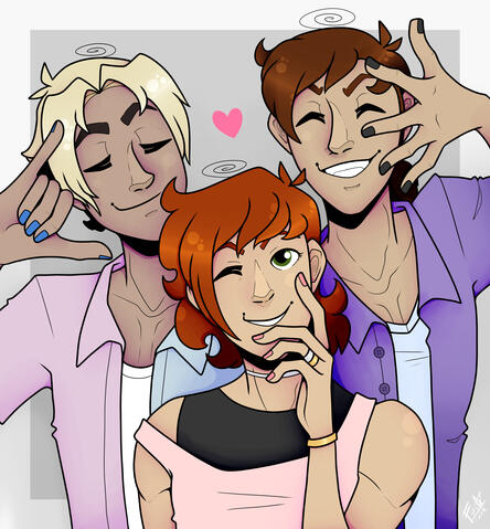 Tae, Bell, & Key; Drawn in: 2025