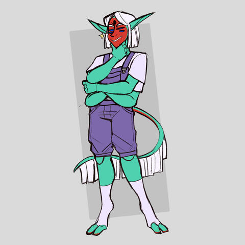 Tsu-ba-sa; Sketch by: @beeohoney