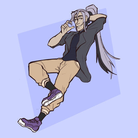 Tsuki; Sketch by: @beeohoney