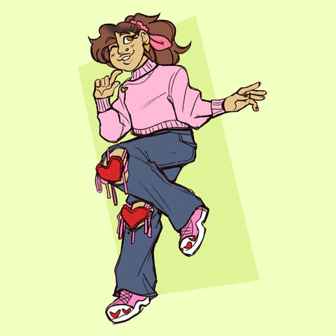 Arisu; Sketch by: @beeohoney