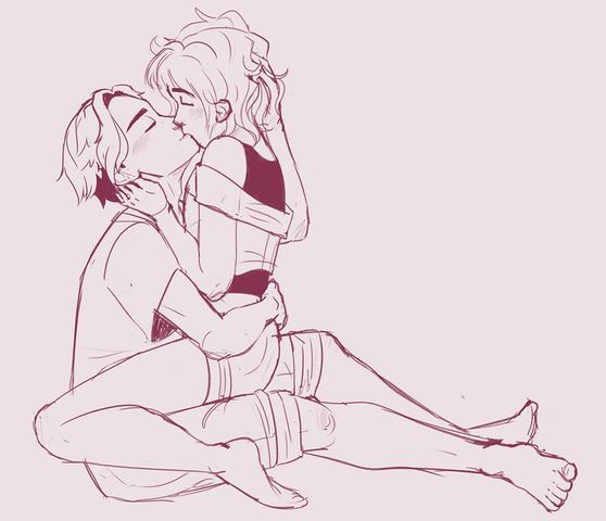 Tae &amp; Bell; By: @xaika